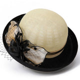 SUMMER BRITISH RETRO HEPBURN FASHION HAT_CWAH1496