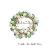 SIMPLE IMITATION PEARL CRYSTAL HAIR ROPE_CWAHA2202