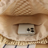 Travel Hollow Handmade Shoulder Straw Bag_Cwab2025