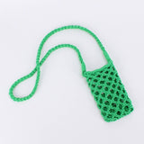 FASHIONABLE AND VERSATILE COTTON ROPE WOVEN BAG_CWAB4689