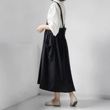 KITCHEN FLORIST WORK LINEN APRON WITH POCKETS_CWMM3295