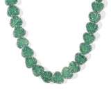 CANDY HEART RESIN NECKLACE CUTE COLORFUL CHIC_CWMM6958