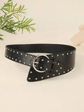 Retro-Style Personalized Rivet Belt