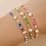 PEARL BRACELET COLORFUL RICE BEADS BRACELET_CWMM3850