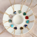 DECEMBER BIRTHSTONE HEART PENDANT NECKLACE_CWMM5334