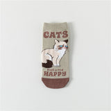 Women Cartoon Animal Cat Socks_Cwms0945
