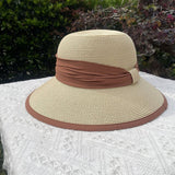 SUMMER SUN PROTECTION OVERSIZED BRIM SUN HAT_CWAH3467