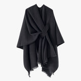 PURE COLOR HIGH GRADE WARM CASHMERE SHAWL_CWMM2091