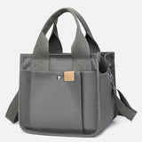 SOLID COLOR CASUAL VERSATILE SHOULDER HANDBAG_CWAB2444