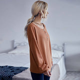 Waffle Solid Cardigan Crewneck Sweater With Base