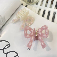 Cwaha1516_Cute Bow Hair Claw Clip