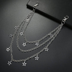 MULTI LAYER CHAIN CASUAL PUNK JEANS CHAIN_CWMM4882