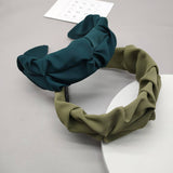 SIMPLE AND FRESH PLEATED HEADBAND_CWAHA2593