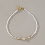 4MM POLISHED SEMI PRECIOUS STONE BRACELET_CWMM3885