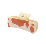Western Cowgrain Leather Hair Clip Grab Clip_Cwaha0590
