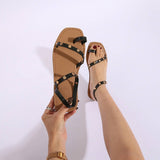Women Casual Bohemian Flat Sandals