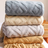 KNITTED JACQUARD SOFA BLANKET NAP BLANKET_CWMM0191