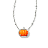New Personalized Pumpkin Texture Necklace_Cwmm3792