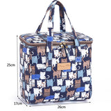 HANDBAG LARGE CAPACITY CANVAS INSULATED BAG_CWAB1722