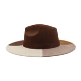Unisex Wool Cowboy Fedora Hat Ethnic Style_Cwah04439