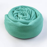 SOLID COTTON LINEN SCARF FOR WOMEN SUMMER SUN PROT_CWASC1451