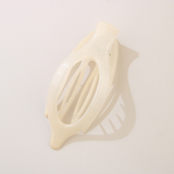 LEAF OVAL HAIR CLIP MINIMALIST CLAW BARRETTE_CWAHA6511