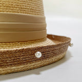 STYLISH AND FASHIONABLE SUN PROTECTION STRAW HAT_CWAH3591