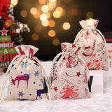 Cwmm9410_Christmas Candy Drawstring Gift Bag