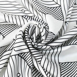 GEOMETRIC SCARF ELEGANT PRINT SQUARE FOR WOMEN_CWASC1166