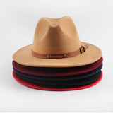 FLAT TOP BRITISH STYLE PANAMA HAT_CWAH1898