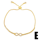 DEVILS EYE BUTTERFLY PLATED 18K GOLD BRACELET_CWAJE0874