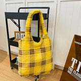 FLUFFY WOOL TOTE BAG FASHION SHOULDER BAG_CUAB00581