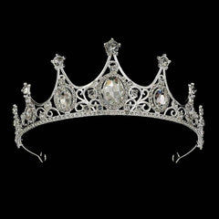 FASHION PRINCESS CROWN WEDDING CRYSTAL TIARAS_CWMM2017