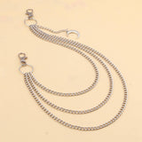 Vintage Moon Pendant Multi Layer Pant Chain_Cwmm0640