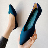 COMFORTABLE POINTED FLAT SHOES FOR WOMEN_CWSHF0006