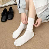 NEW COTTON VERTICAL STRIPED BONELESS PILE SOCKS_CWMS1393