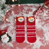 CHRISTMAS SOCKS ELK OLD MAN SOCKS_CWMS0625