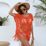 FRINGE SKIRT WITH BEACH SWIMSUIT COVER UP_CWMW0645