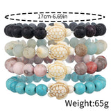FASHIONABLE MARINE ANIMAL BRACELET SET_CWMM3539