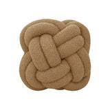LAMB CASHMERE KNOTTED WOVEN PILLOW CUSHION_CWMM0861