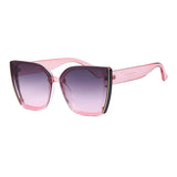 FASHION LARGE FRAME SUNGLASSES CAT EYE SUNGLASSES_CWASG0586