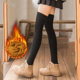 Women Padded Warm High Socks Cotton Socks_Cwms0332