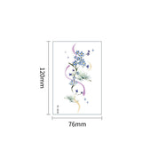 ELEGANT FLORAL ARM TATTOOS WATERPROOF LONG LASTING_CWMM8263