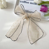 FASHIONABLE POLKA DOT BOW SCARF SCARF_CWASC0767