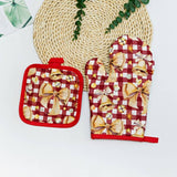 CHRISTMAS SERIES BAKING ANTI SCALDING GLOVES_CWMM1460
