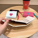 New Velvet Heart Letter Mini 3-Fold Wallet_Cwab06244