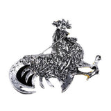 Cwaje2569_Creative Cartoon Animal Rooster Brooch