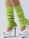 Warm Ballet Leggings High Elastic Stacked Socks_Cwms0748