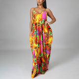 V-Neck Casual Loose Slip Dress