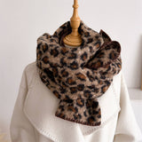 Vintage Leopard Tassel Scarf For Fall Winter_Cwasc2744
